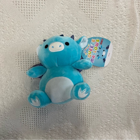 Squishmallow Grey The Dragon (5-7in) - Picture 1 of 4
